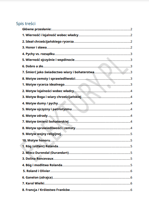 Podgląd Pieśń o Rolandzie